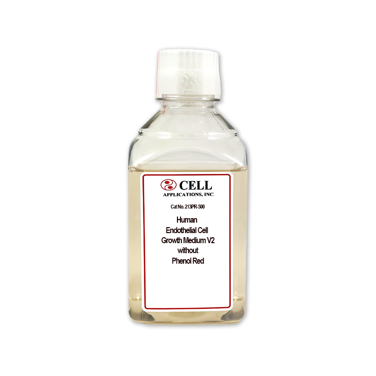 213PR-500 Human EC Growth Medium V2 wo Phenol Red